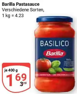 Globus Barilla Pastasauce Angebot