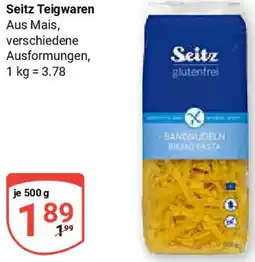 Globus Seitz Teigwaren Angebot