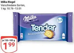 Globus Milka Riegel Angebot