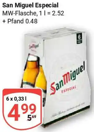 Globus San Miguel Especial Angebot