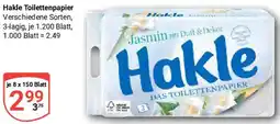 Globus Hakle Toilettenpapier Angebot