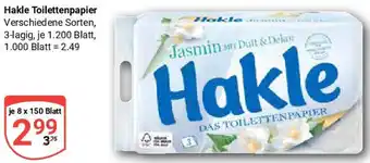 Globus Hakle Toilettenpapier Angebot