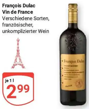 Globus François Dulac Vin de France Angebot