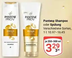 Globus Pantene Shampoo oder Spülung Angebot