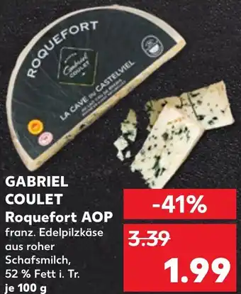 Kaufland GABRIEL COULET Roquefort AOP Angebot