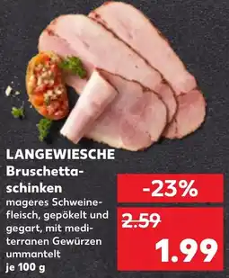 Kaufland LANGEWIESCHE Bruschettaschinken Angebot