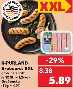 Kaufland K-PURLAND Bratwurst XXL Angebot