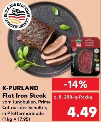 Kaufland K-PURLAND Flat Iron Steak Angebot