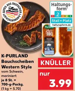 Kaufland K-PURLAND Bauchscheiben Western Style Angebot