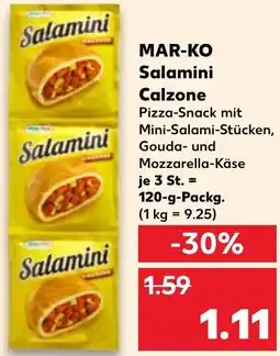 Kaufland MAR-KO Salamini Calzone Angebot