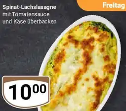 Globus Spinat-Lachslasagne Angebot