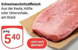 Globus Schweineschnitzelfleisch Angebot