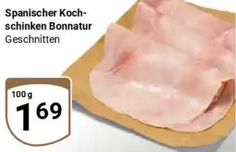 Globus Spanischer Kochschinken Bonnatur Angebot