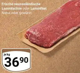 Globus Frische neuseeländische Lammlachse oder Lammfilet Angebot