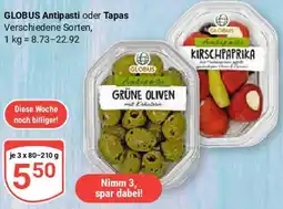 Globus GLOBUS Antipasti oder Tapas Angebot