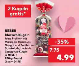 Kaufland REBER Mozart-Kugeln Angebot