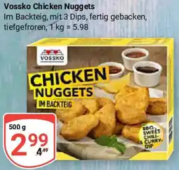 Globus Vossko Chicken Nuggets Angebot