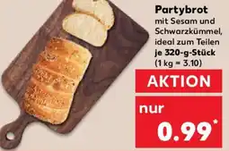 Kaufland Partybrot Angebot