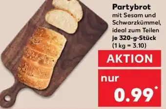 Kaufland Partybrot Angebot