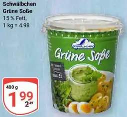 Globus Schwälbchen Grüne Soße Angebot