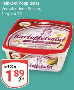 Globus Feinkost Popp Salat Angebot