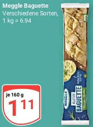 Globus Meggle Baguette Angebot