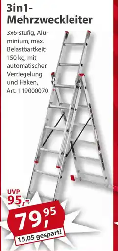 Sonderpreis Baumarkt 3in1- Mehrzweckleiter Angebot