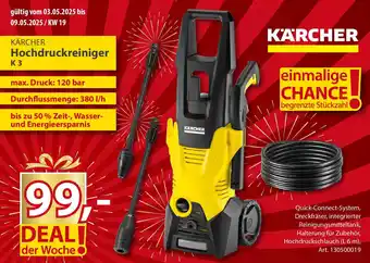 Sonderpreis Baumarkt KÄRCHER Hochdruckreiniger K3 Angebot