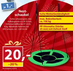 Sonderpreis Baumarkt Nestschaukel Angebot