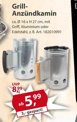 Sonderpreis Baumarkt Grill- Anzündkamin Angebot