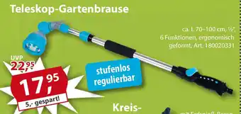 Sonderpreis Baumarkt Teleskop-Gartenbrause Angebot