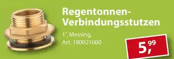 Sonderpreis Baumarkt Regentonnen- Verbindungsstutzen Angebot