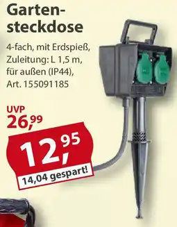 Sonderpreis Baumarkt Gartensteckdose Angebot