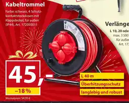 Sonderpreis Baumarkt Kabeltrommel 40 m Angebot