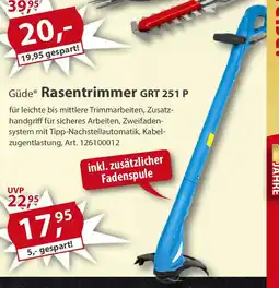 Sonderpreis Baumarkt Güde Rasentrimmer GRT 251 P Angebot