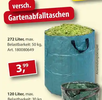 Sonderpreis Baumarkt versch. Gartenabfalltaschen Angebot