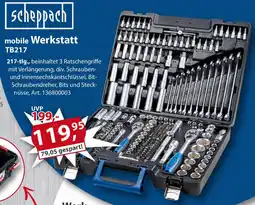 Sonderpreis Baumarkt scheppach mobile Werkstatt Angebot