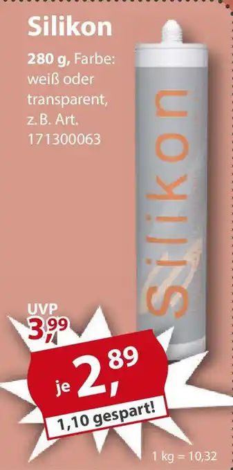 Sonderpreis Baumarkt Silikon Angebot