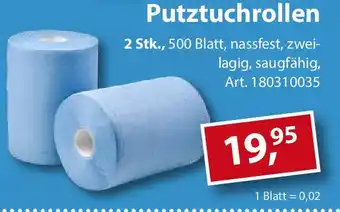 Sonderpreis Baumarkt Putztuchrollen Angebot