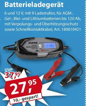 Sonderpreis Baumarkt Batterieladegerät Angebot