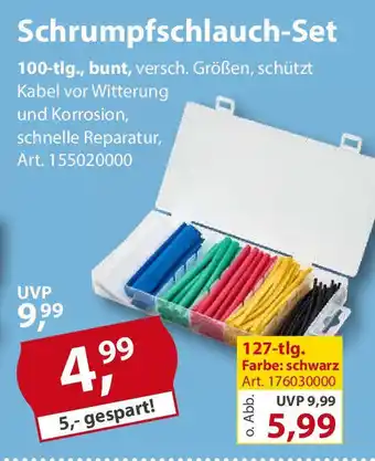 Sonderpreis Baumarkt Schrumpfschlauch-Set Angebot