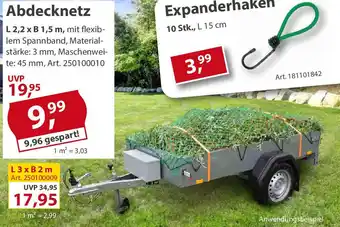 Sonderpreis Baumarkt Abdecknetz Angebot