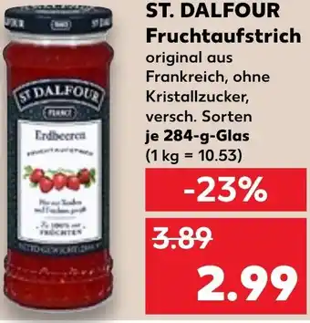 Kaufland ST. DALFOUR Fruchtaufstrich Angebot