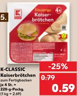 Kaufland K-CLASSIC Kaiserbrötchen Angebot