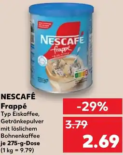 Kaufland NESCAFÉ Frappé Angebot