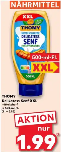 Kaufland THOMY Delikatess-Senf XXL Angebot