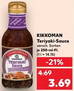 Kaufland KIKKOMAN Teriyaki-Sauce Angebot