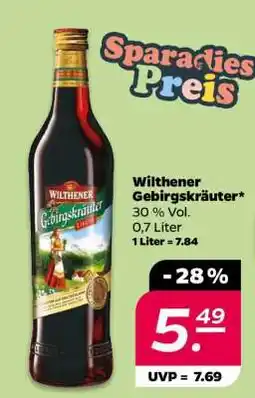 NETTO WILTHENER Gebirgskräuter Angebot