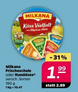 NETTO Milkana Frischeschale oder Runddose Angebot