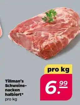 NETTO Tillman’s Schweinenacken halbiert Angebot